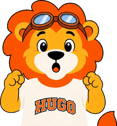 hugo erschrocken
