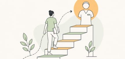 Illustration zum Beitrag: Pflichtbewusst – Fort- und Weiterbildung in Pflegeberufen