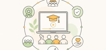 Illustration zum Beitrag: Qualitätsmerkmale unserer E-Learning Plattform