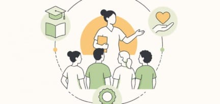 Illustration zum Beitrag: Weiterbildungsmöglichkeit für Pflegepersonal