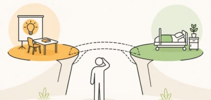 Illustration zum Beitrag: Warum ist der Lerntransfer so schwer?