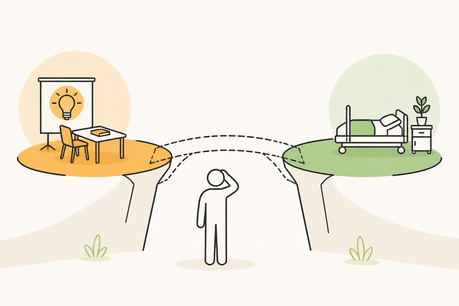 Illustration zum Beitrag: Warum ist der Lerntransfer so schwer?