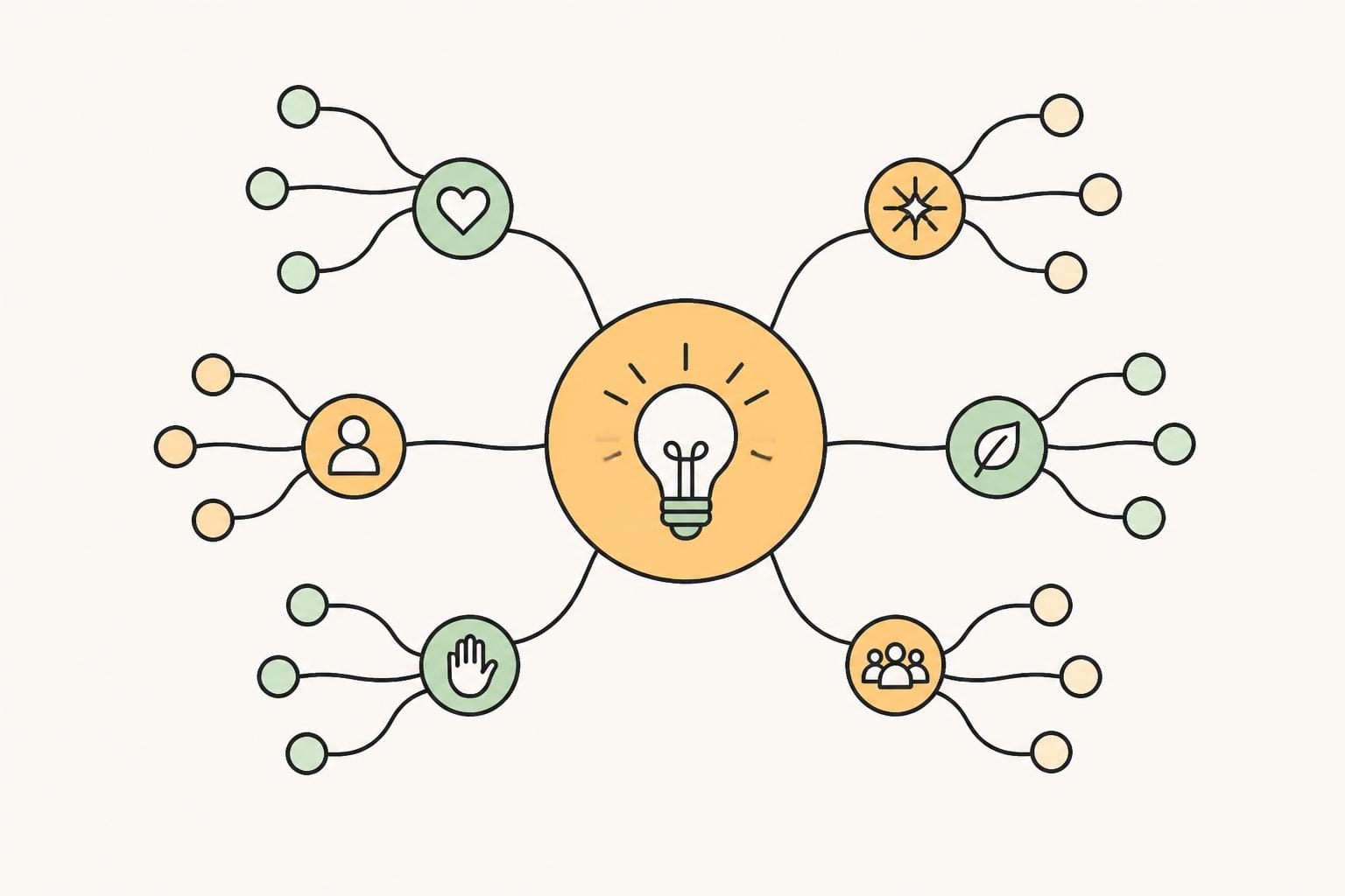 Illustration zum Beitrag: Was ist eine Mind-Map?