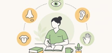 Illustration zum Beitrag: Nutze alle Sinne um Lernstrategien zu entwickeln