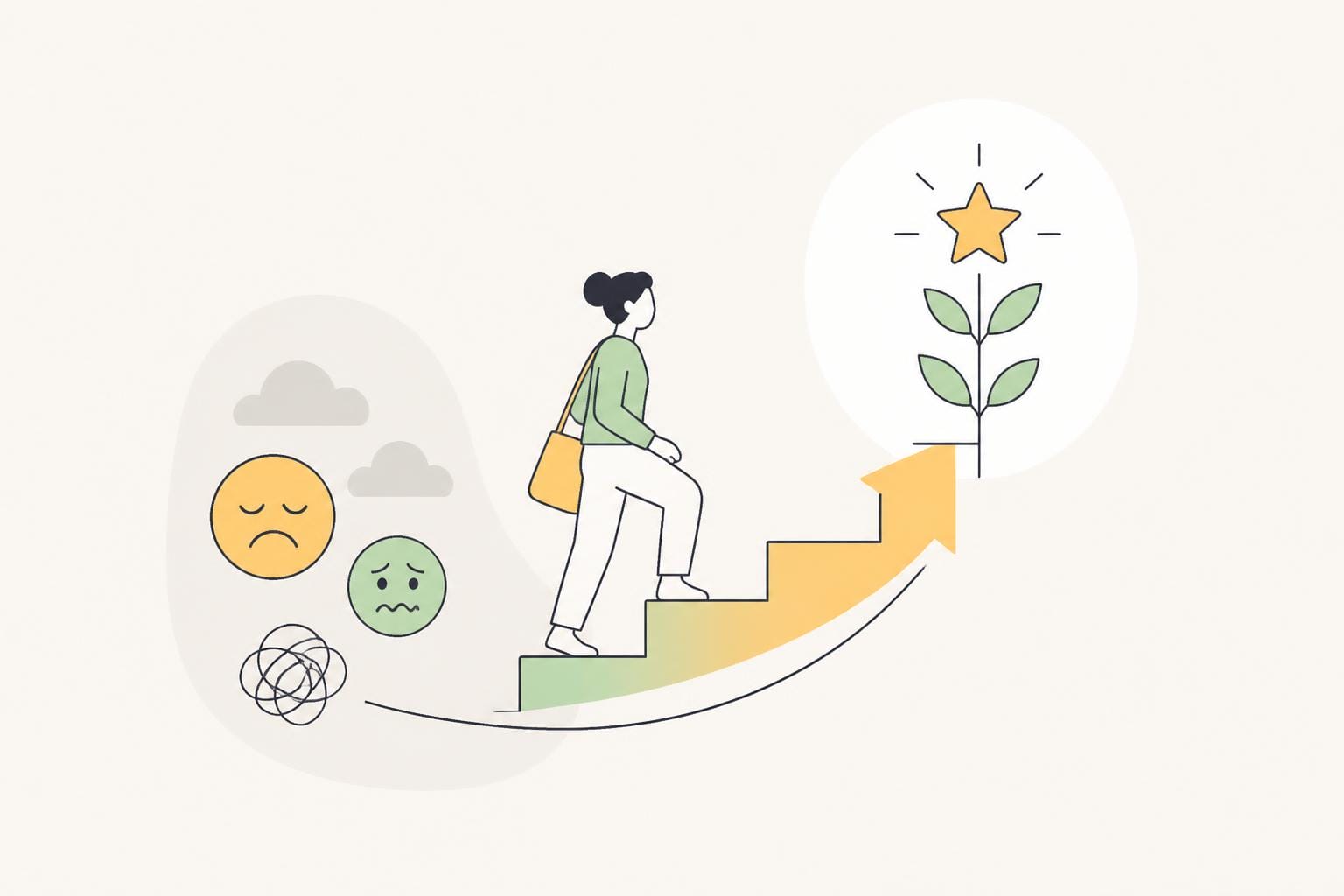 Illustration zum Beitrag: Lernen und (negative) Emotionen