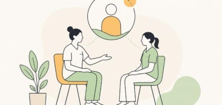 Illustration zum Beitrag: Reflexion üben in der Pflegeausbildung