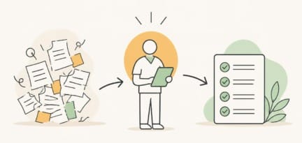 Illustration zum Beitrag: Pflegeberichterstattung – und eigentlich ist es doch so einfach – oder?!