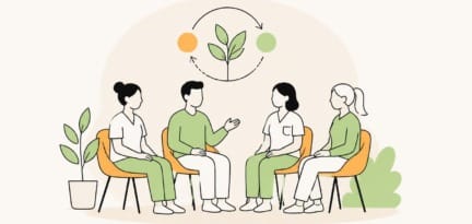 Illustration zum Beitrag: Kollegiale Beratung als Ressource zur Weiterentwicklung nutzen (Teil 1)