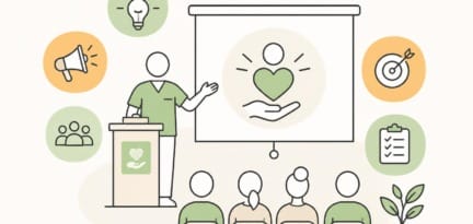 Illustration zum Beitrag: Tipps für Präsentationen und Vorträge