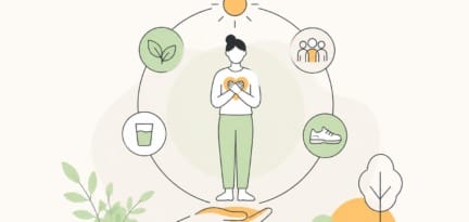 Illustration zum Beitrag: Betriebliche Gesundheitsförderung – mehr als ergonomische Sitzmöbel
