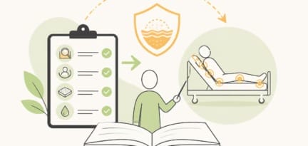 Illustration zum Beitrag: Veränderungen in der Überarbeitung des Expertenstandard Dekubitusprophylaxe – Was muss geschult werden?