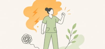 Illustration zum Beitrag: Die Wut der Pflegenden – Gastartikel von Doris Gruber