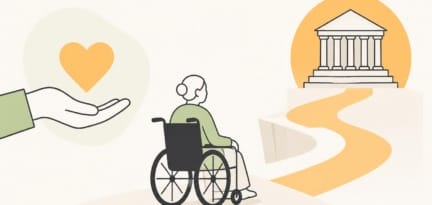 Illustration zum Beitrag: Stiefkind Pflege – was sind dem Staat die Alten wert? – Sendung von MDR 16.10.17