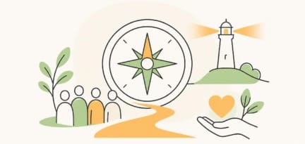 Illustration zum Beitrag: Leitbildentwicklung
