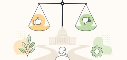Illustration zum Beitrag: Pflegekammern pro und contra – sich selbst ein Bild machen ist hier gar nicht so leicht!