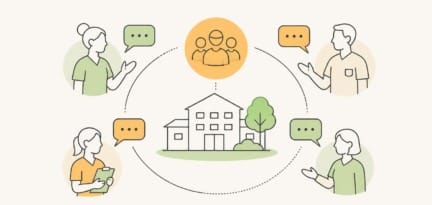 Illustration zum Beitrag: Interview III „Organisations-und Kommunikationsstrukturen in Pflegeeinrichtungen“-Erlenkamp