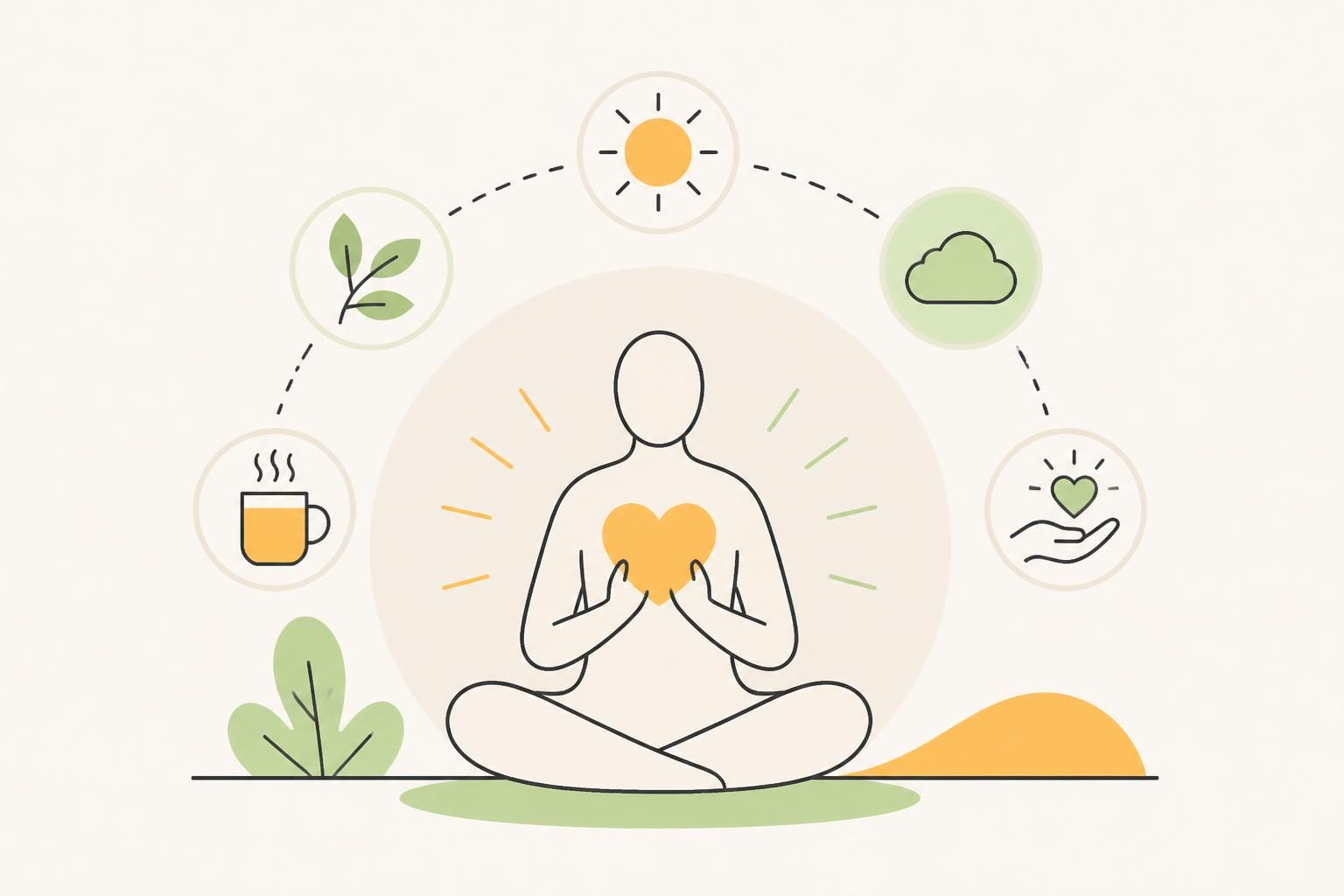 Illustration zum Beitrag: Psychohygiene 2.0 – Dinge bewusst zu machen