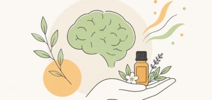 Illustration zum Beitrag: Anwendung von Aromatherapie im Bereich der Psyche