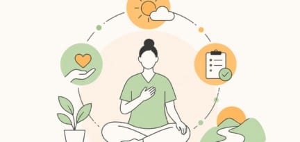 Illustration zum Beitrag: Psychohygiene 2.0 Übungen und Rückblick