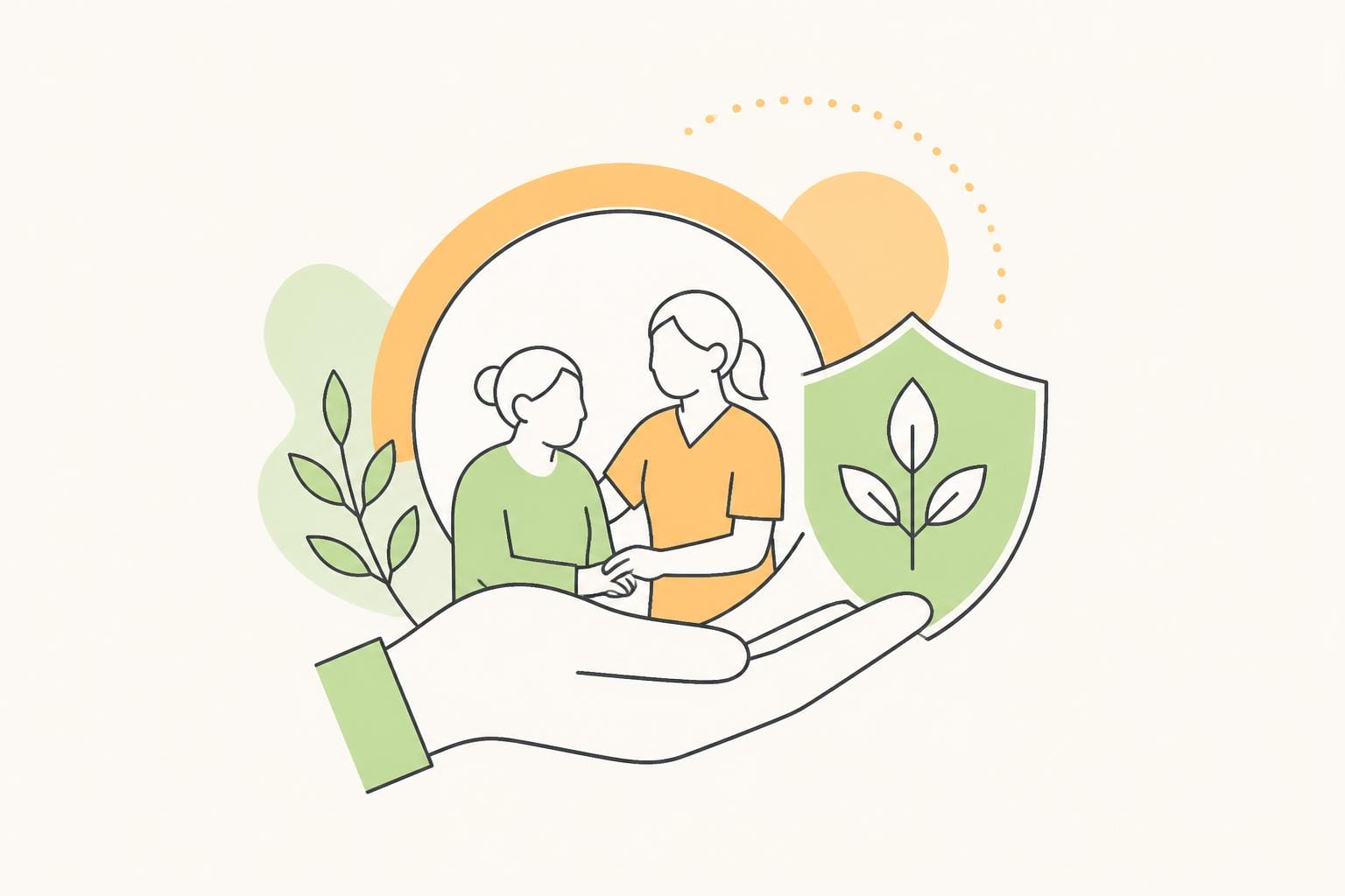 Illustration zum Beitrag: Der neue Expertenstandard für die Pflege von Menschen mit Demenz