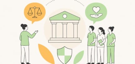 Illustration zum Beitrag: Politische Meinung zur Pflegekammer