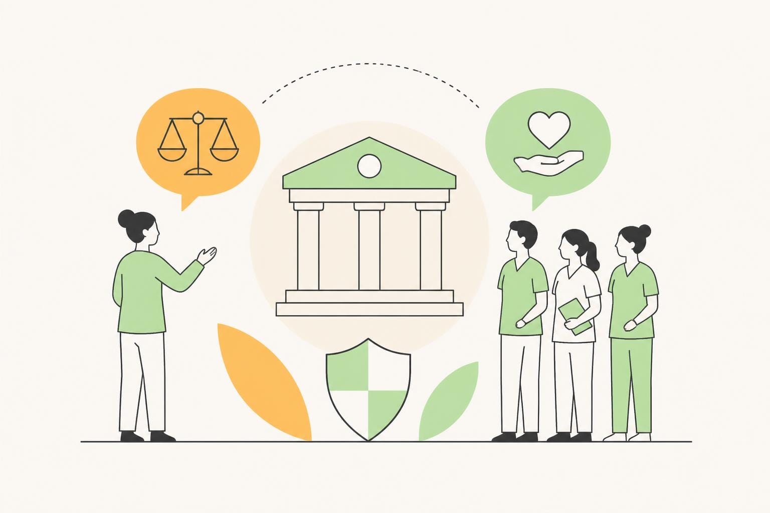 Illustration zum Beitrag: Politische Meinung zur Pflegekammer