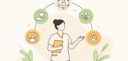 Illustration zum Beitrag: Modelle und Theorien in der Pflege – Theoretikerinnen in Kurzdarstellung