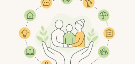 Illustration zum Beitrag: 10 einfache Techniken, um Angehörige besser zu betreuen und zu beraten