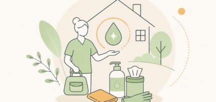 Illustration zum Beitrag: Hygiene Update für ambulante Pflegedienste Teil 1