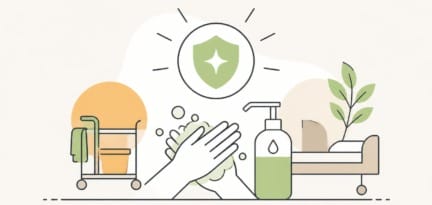 Illustration zum Beitrag: Hygiene Umsetzung in der Praxis