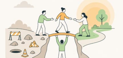 Illustration zum Beitrag: Überleitungsmanagement – Stolpersteine und Tipps zur Umsetzung