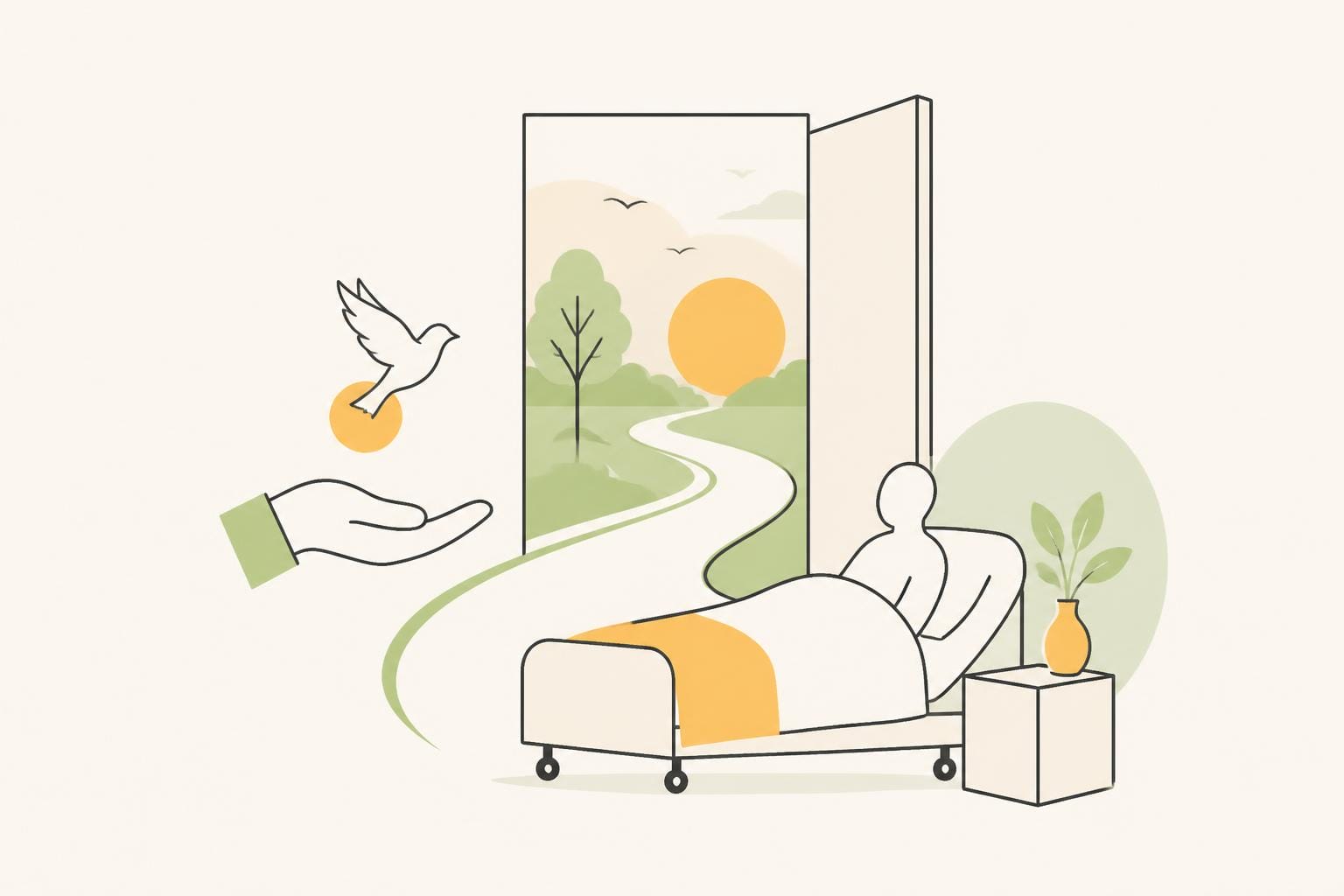 Illustration zum Beitrag: Nochmal Leben vor dem Tod – Gedanken und Buchvorstellung