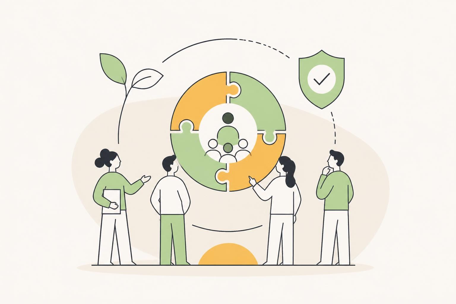 Illustration zum Beitrag: Blogreihe zur SIS 1 – Synergien: Strukturmodell und das neue Begutachtungsinstrument