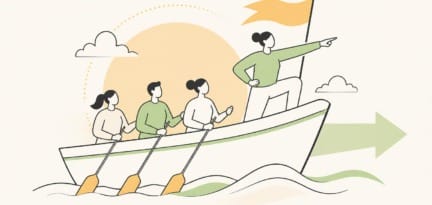 Illustration zum Beitrag: Volle Kraft voraus – wie Sie eine nachhaltige Wirkung Ihrer Personalentwicklungsmaßnahmen erzielen