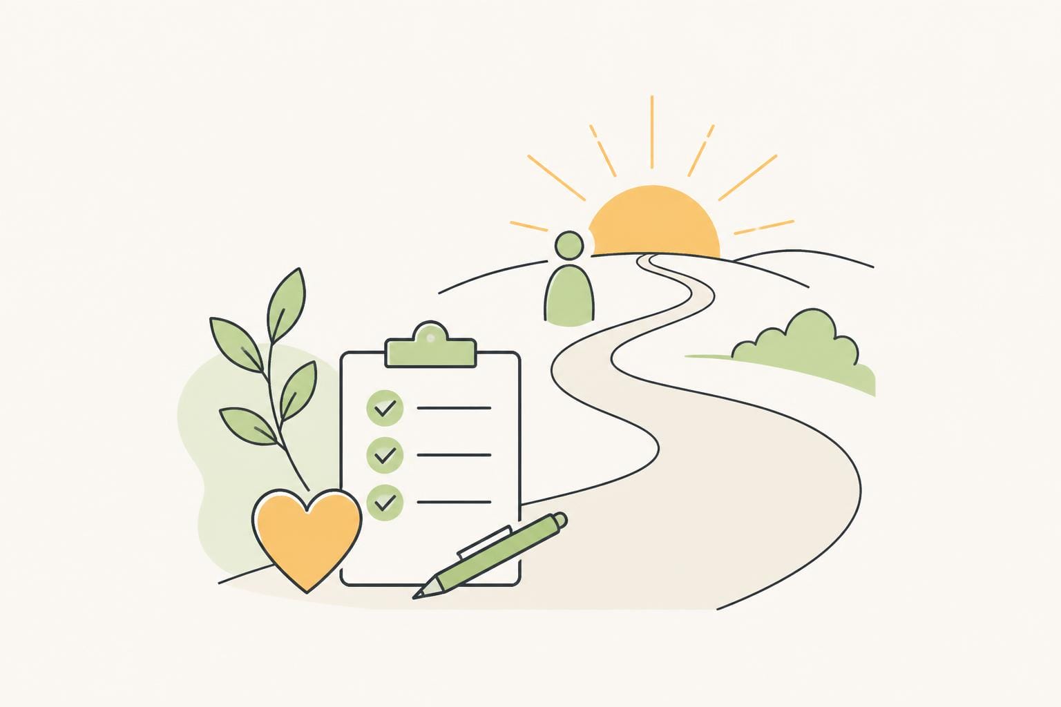 Illustration zum Beitrag: Gute Vorsätze und so weiter…