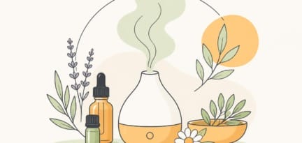 Illustration zum Beitrag: Aromatherapie im Alltag anwenden