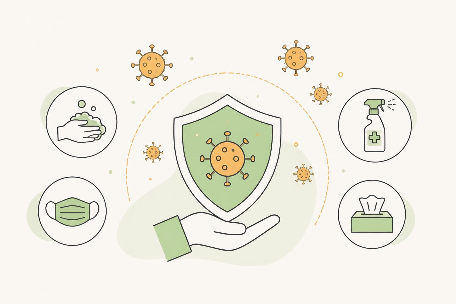 Illustration zum Beitrag: Coronavirus – Was ist dran an der Panik und welche Maßnahmen sind sinnvoll?