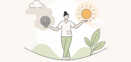 Illustration zum Beitrag: Psychische Belastungen meistern