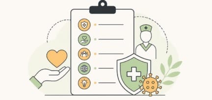 Illustration zum Beitrag: Prioritätenliste vom ICN zur Bekämpfung von Covid19