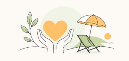 Illustration zum Beitrag: Pflege – was ist das? Gedanken vor der (Sommer) – Pause