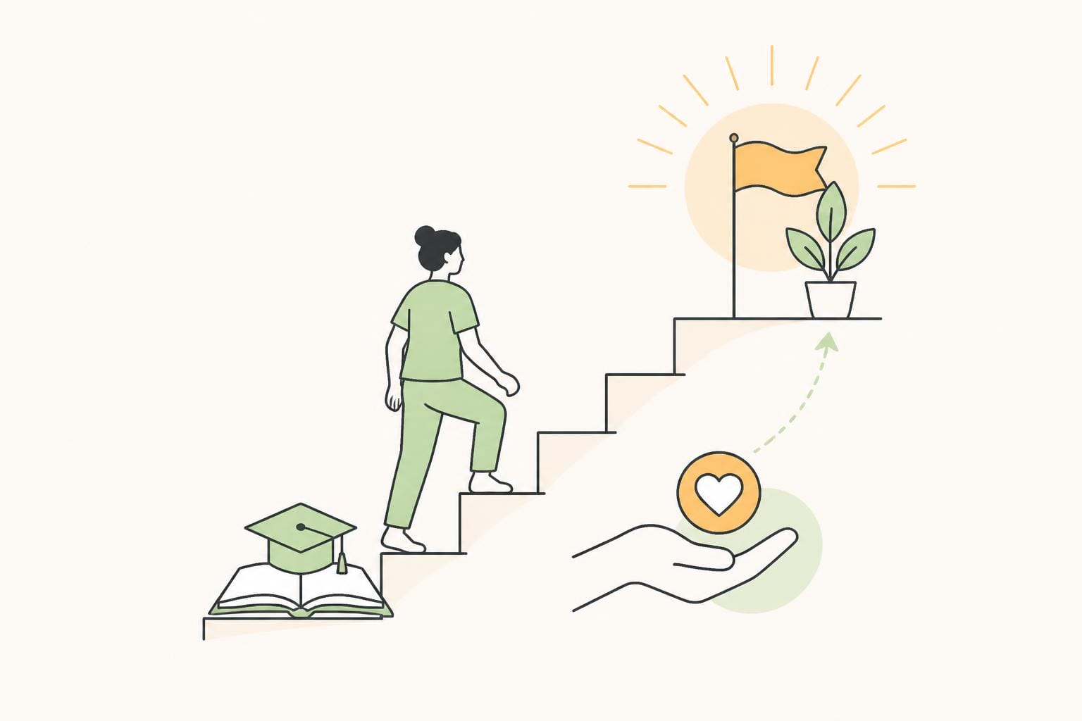 Illustration zum Beitrag: Weiterbildung wird durch höhere Zuschüsse jetzt noch attraktiver