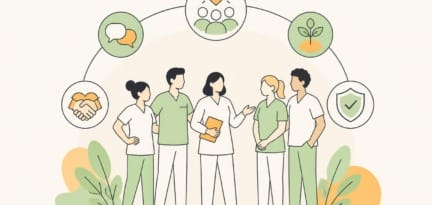 Illustration zum Beitrag: 5 Tipps wie man das Betriebsklima verbessert