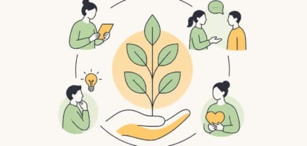 Illustration zum Beitrag: Lernkultur in Pflegeeinrichtungen proaktiv gestalten