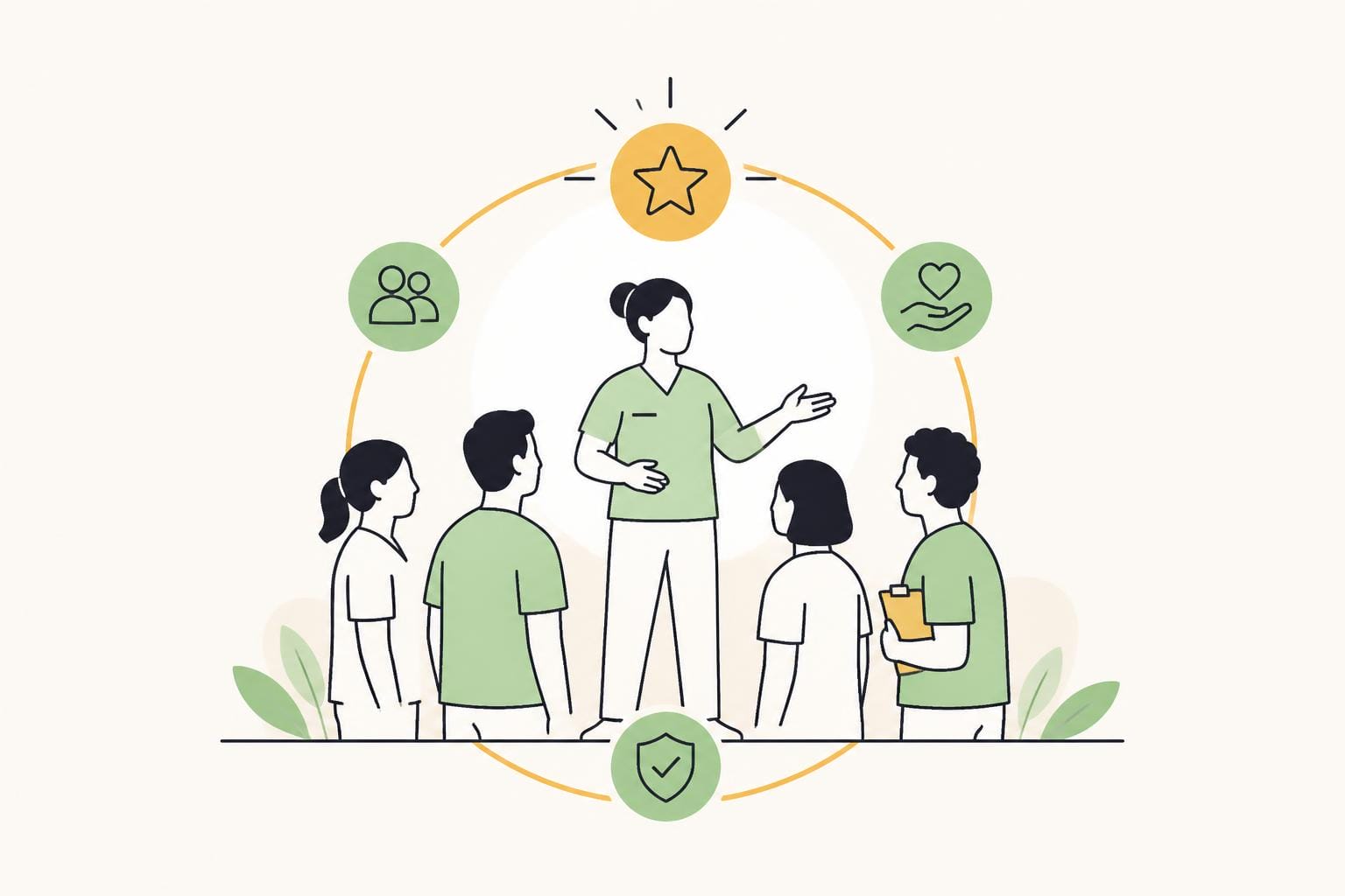 Illustration zum Beitrag: Job gewechselt oder gerade erst begonnen – so werden Sie eine gute Führungskraft
