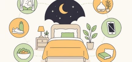 Illustration zum Beitrag: 6 Tipps für gesunden Schlaf