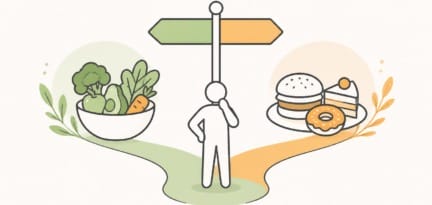 Illustration zum Beitrag: Ernährung ist eine Entscheidung
