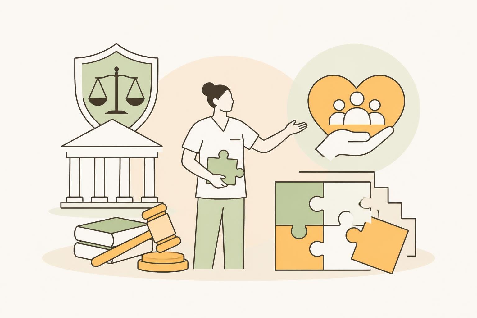 Illustration zum Beitrag: Die Pflegereform 2021- Mehr Geld für Pflegefachkräfte! Aber: Welche Probleme sollten sonst noch gelöst werden?!