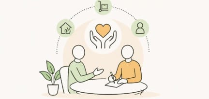 Illustration zum Beitrag: Pflegeberatung Teil 2