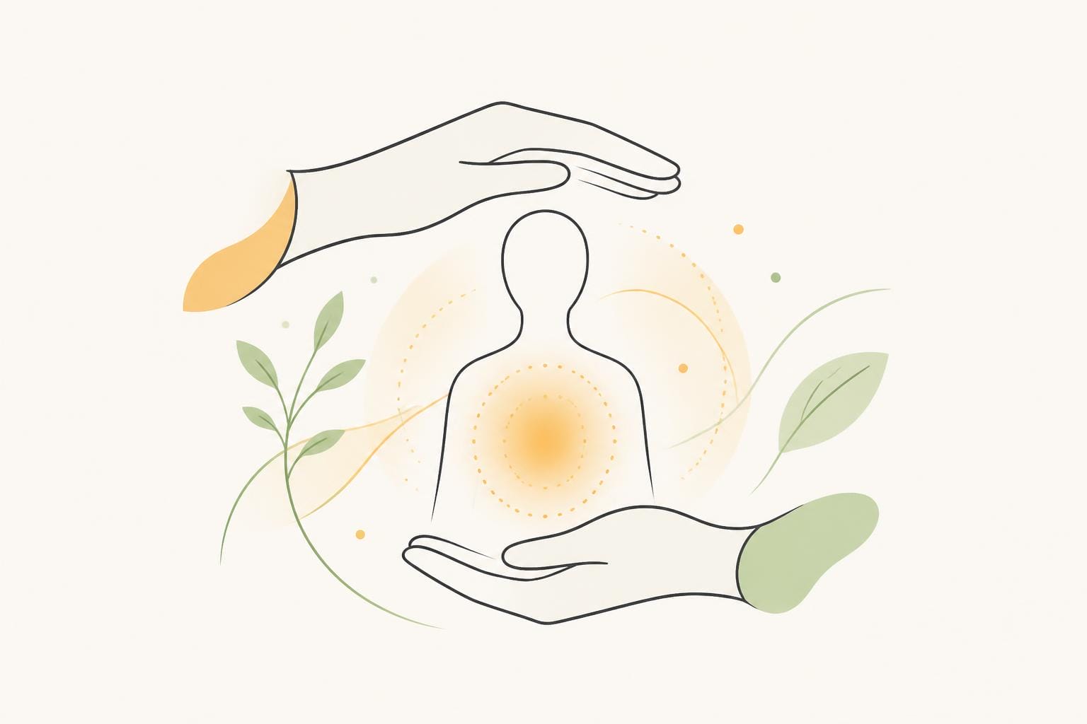 Illustration zum Beitrag: Was ist Therapeutic Touch? Ein Plädoyer für eine interessante Methode