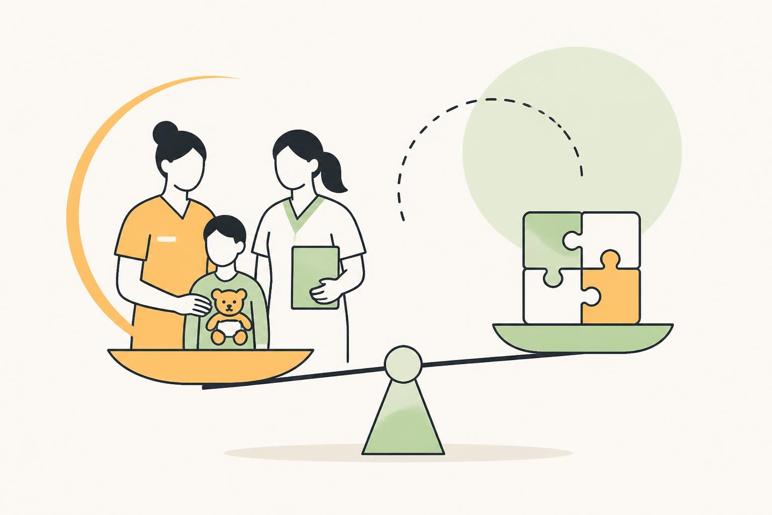 Illustration zum Beitrag: Personalmangel in Kinderkliniken: Nicht die Generalistik ist schuld- Statement des DPR (Deutscher Pflegerat)